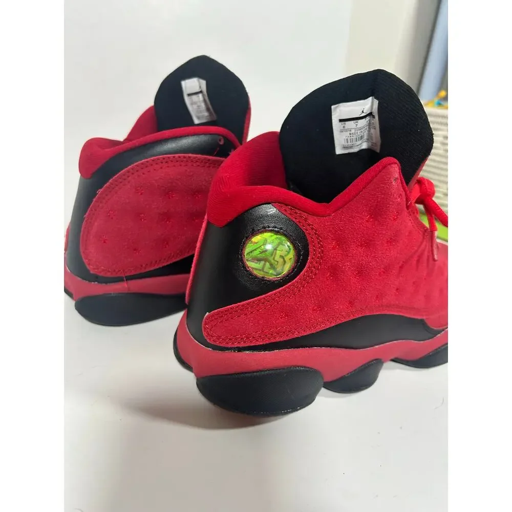 Nike‎ Air Jordan 13 Retro -Singles Day-310004-601 Men 8 Red High Top Basketball